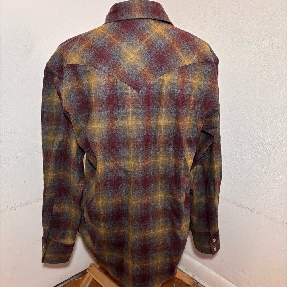 Pendleton Western Canyon Snap Button Wool Shirt N… - image 4